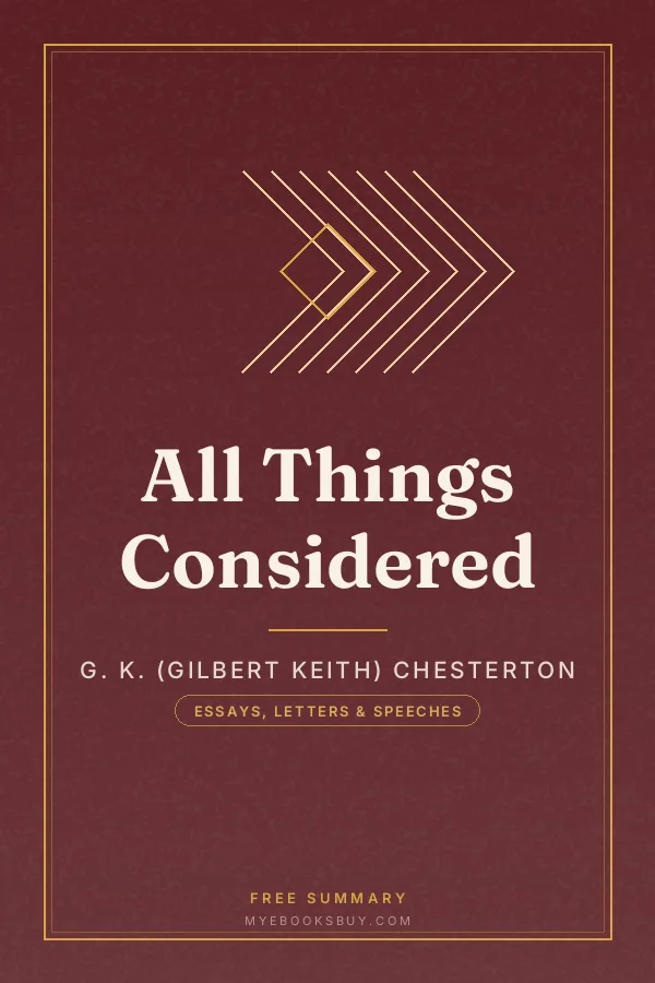 Cover of All Things Considered