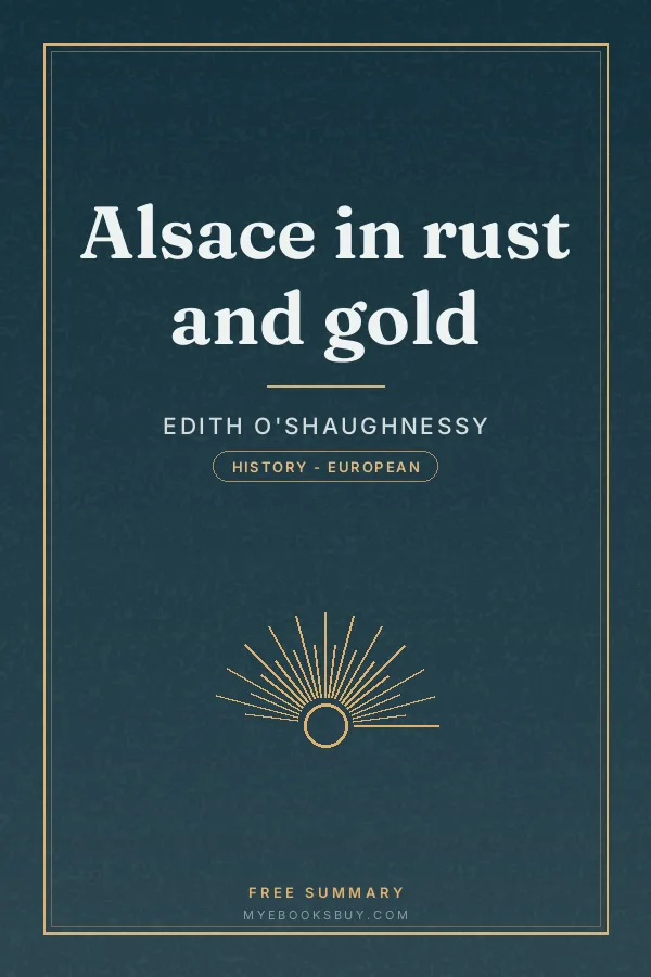 Cover of Alsace in rust and gold