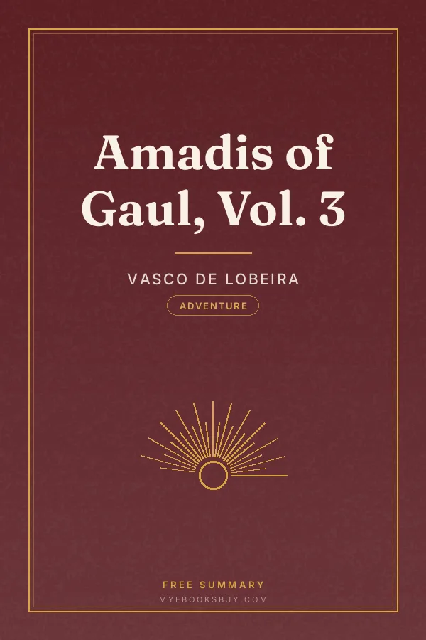 Cover of Amadis of Gaul, Vol. 3