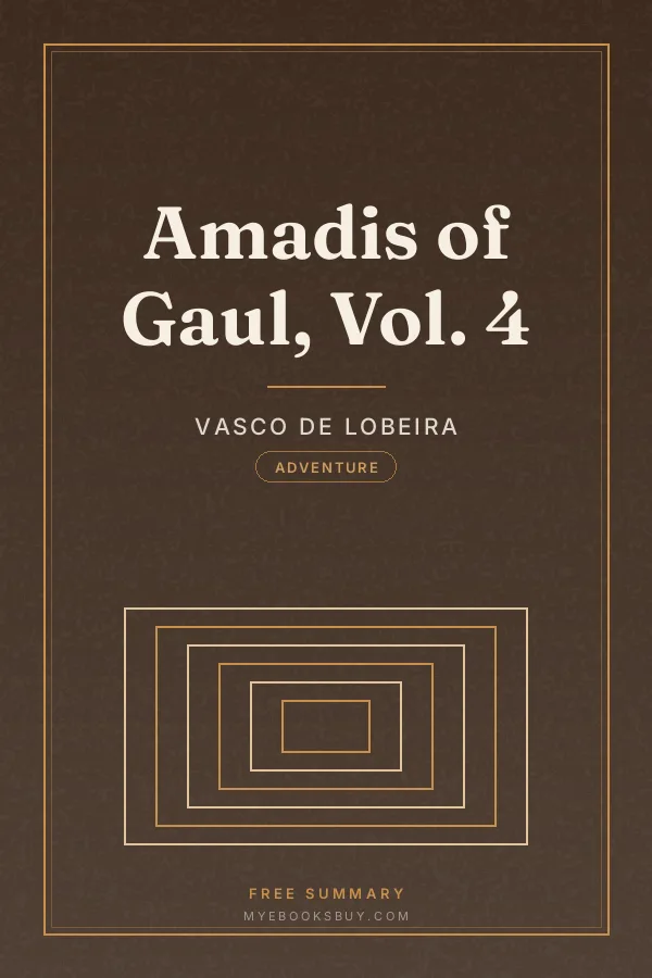 Cover of Amadis of Gaul, Vol. 4