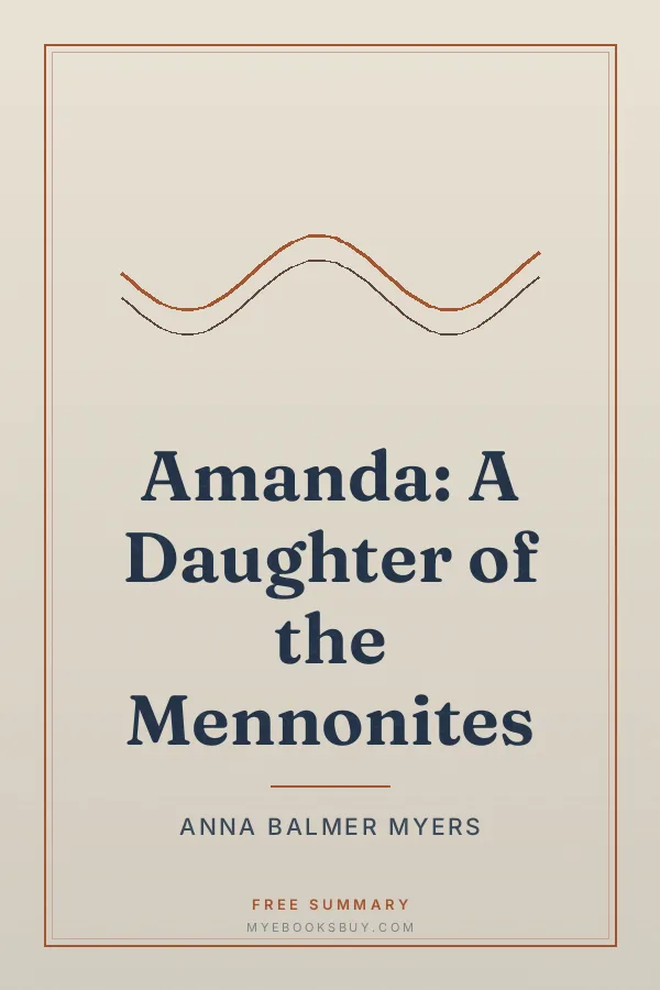 Cover of Amanda: A Daughter of the Mennonites