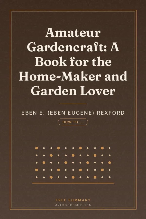 Cover of Amateur Gardencraft: A Book for the Home-Maker and Garden Lover