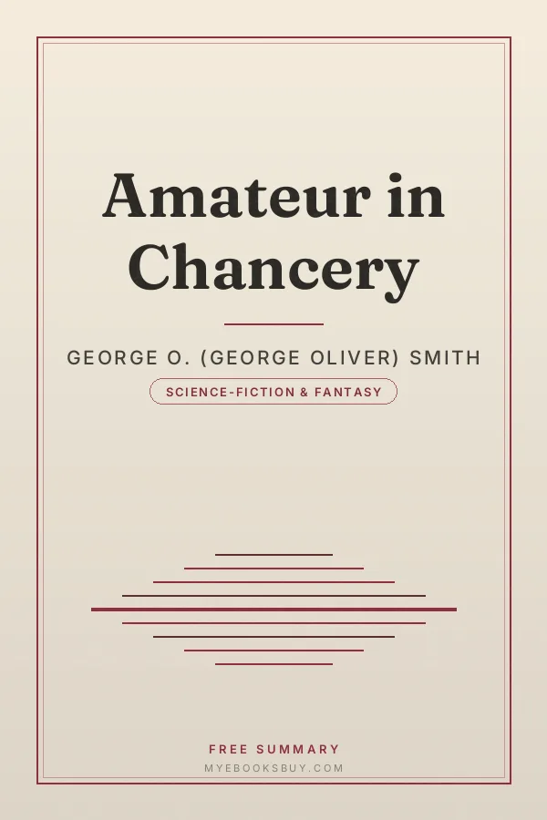 Cover of Amateur in Chancery
