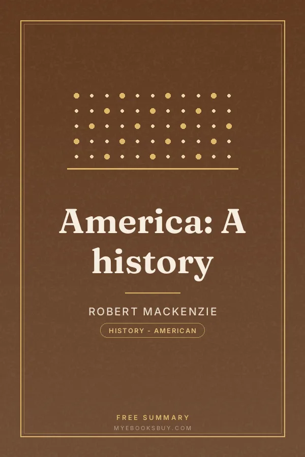 Cover of America: A history