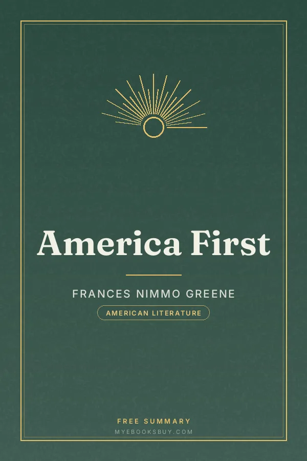 Cover of America First
