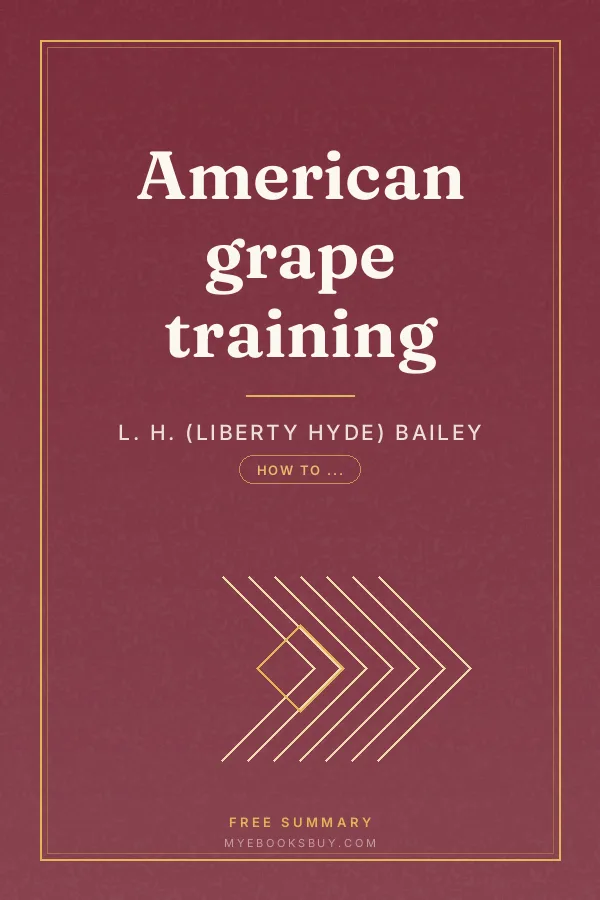 Cover of American grape training