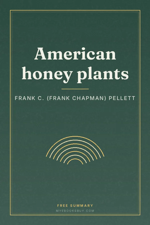 Cover of American honey plants