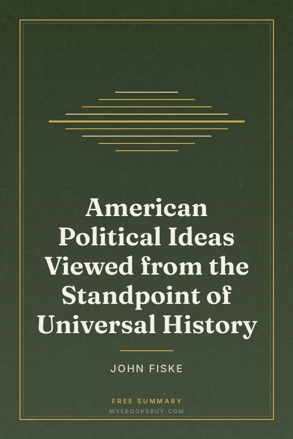 Cover of American Political Ideas Viewed from the Standpoint of Universal History