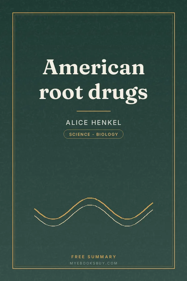 Cover of American root drugs