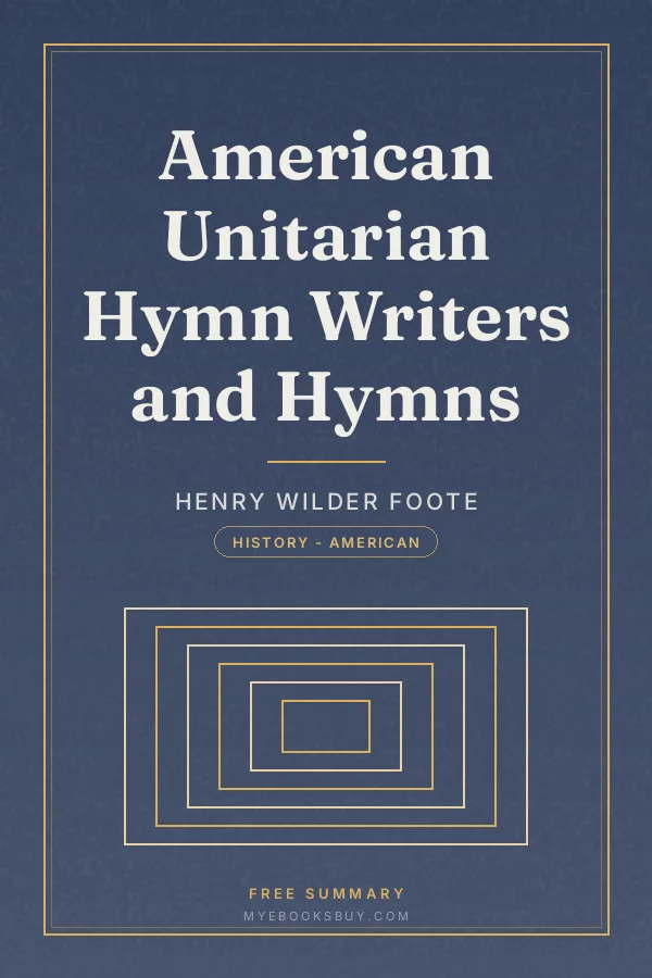 Cover of American Unitarian Hymn Writers and Hymns