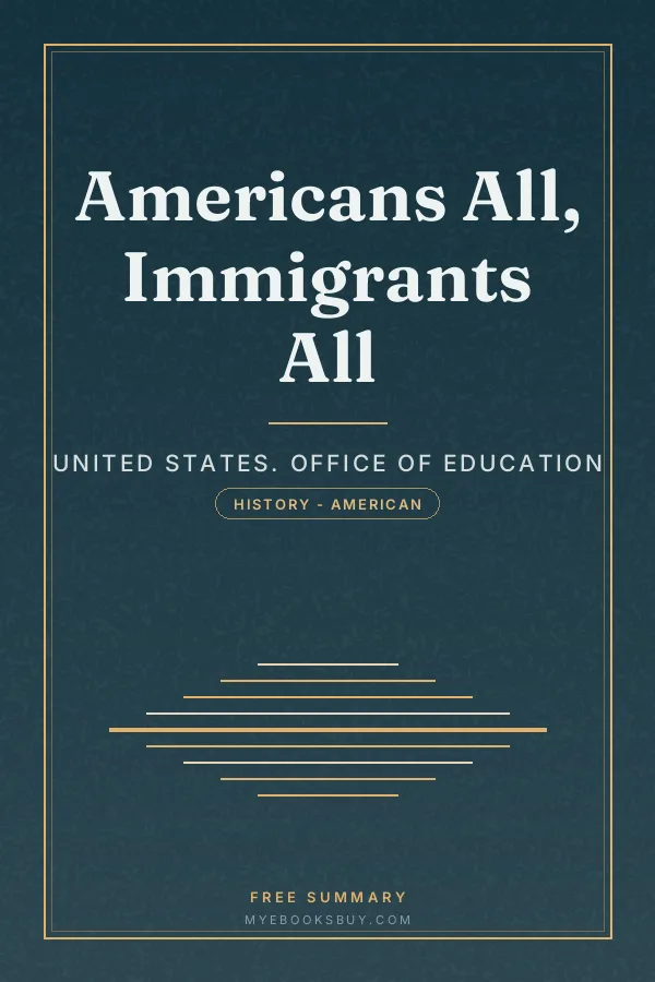 Cover of Americans All, Immigrants All