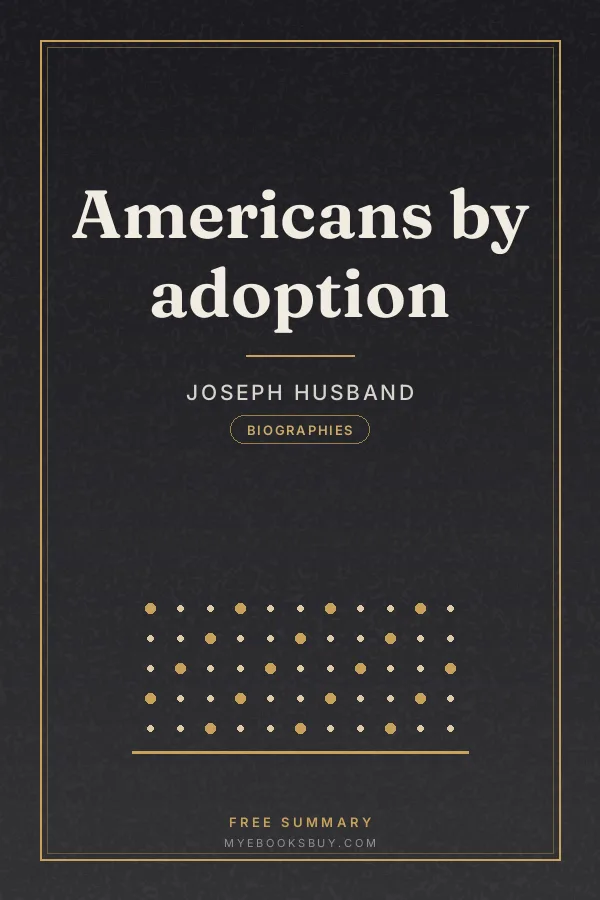 Cover of Americans by adoption