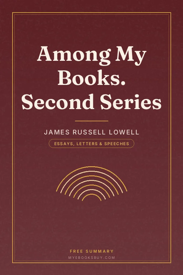 Cover of Among My Books. Second Series