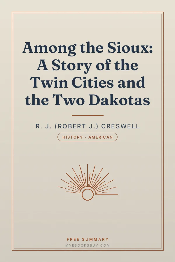 Cover of Among the Sioux: A Story of the Twin Cities and the Two Dakotas