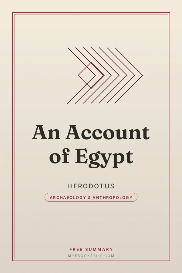 Cover of An Account of Egypt