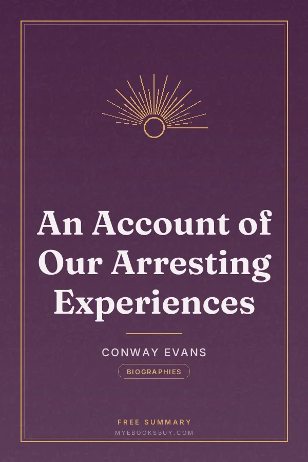 Cover of An Account of Our Arresting Experiences