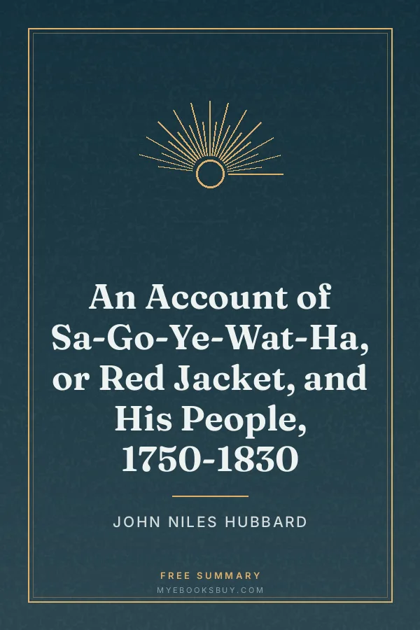 Cover of An Account of Sa-Go-Ye-Wat-Ha, or Red Jacket, and His People, 1750-1830