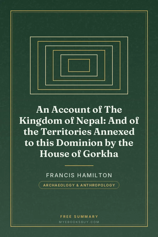 Cover of An Account of The Kingdom of Nepal: And of the Territories Annexed to this Dominion by the House of Gorkha