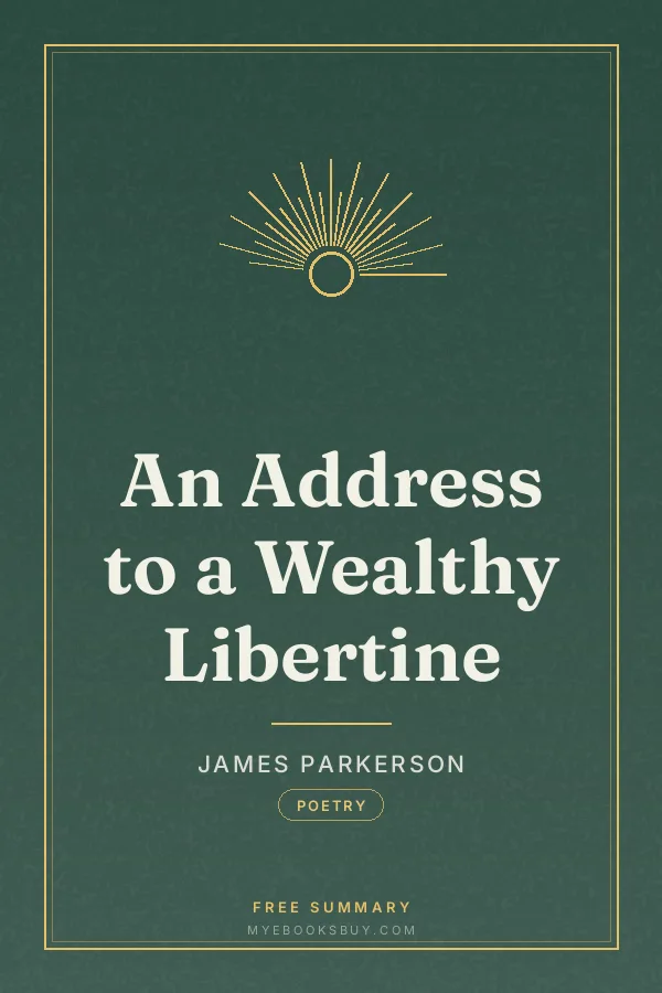 Cover of An Address to a Wealthy Libertine