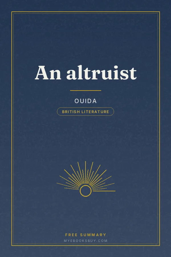 Cover of An altruist