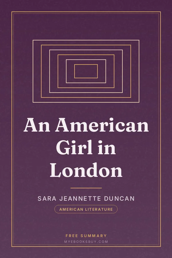 Cover of An American Girl in London