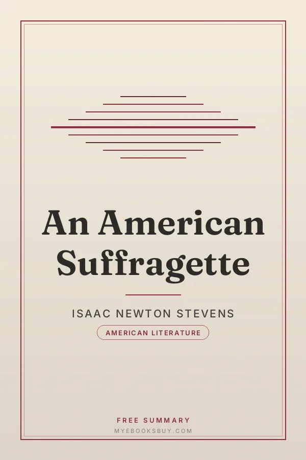 Cover of An American Suffragette