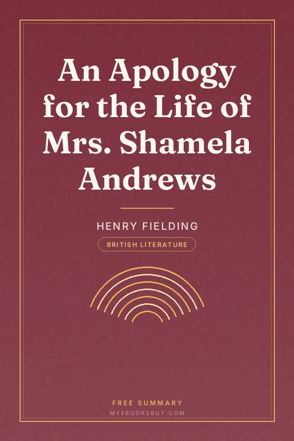 Cover of An Apology for the Life of Mrs. Shamela Andrews