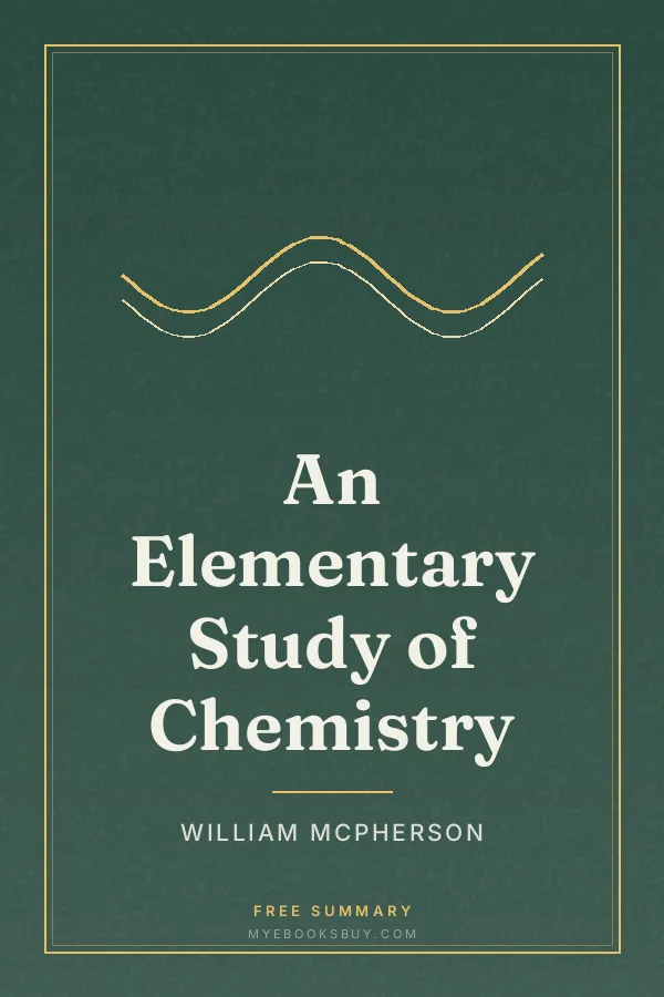 Cover of An Elementary Study of Chemistry