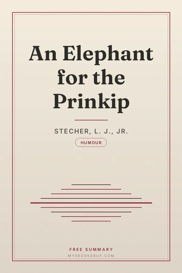 Cover of An Elephant for the Prinkip