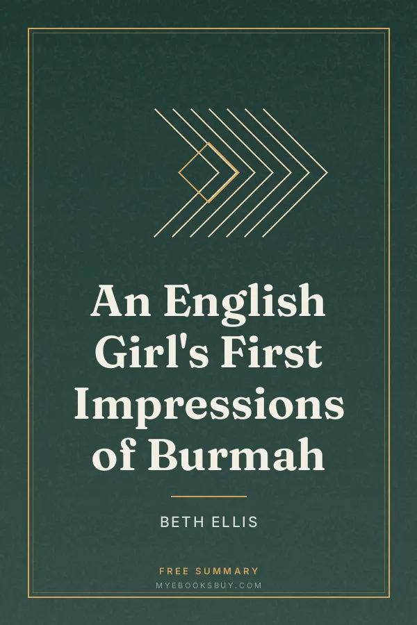 Cover of An English Girl's First Impressions of Burmah