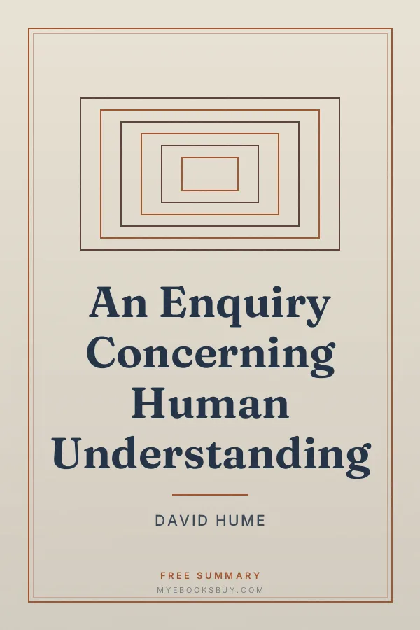 Cover of An Enquiry Concerning Human Understanding