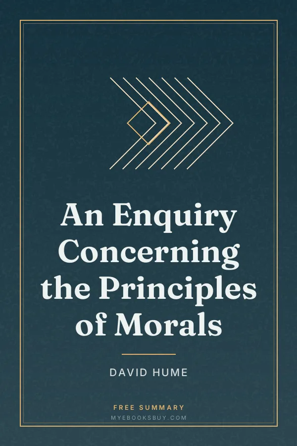 Cover of An Enquiry Concerning the Principles of Morals