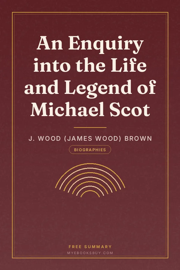 Cover of An Enquiry into the Life and Legend of Michael Scot