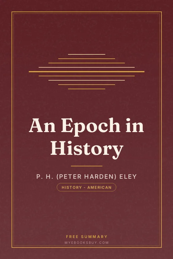 Cover of An Epoch in History