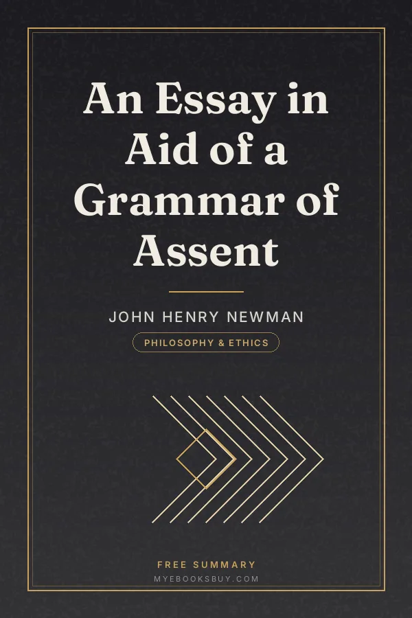 Cover of An Essay in Aid of a Grammar of Assent