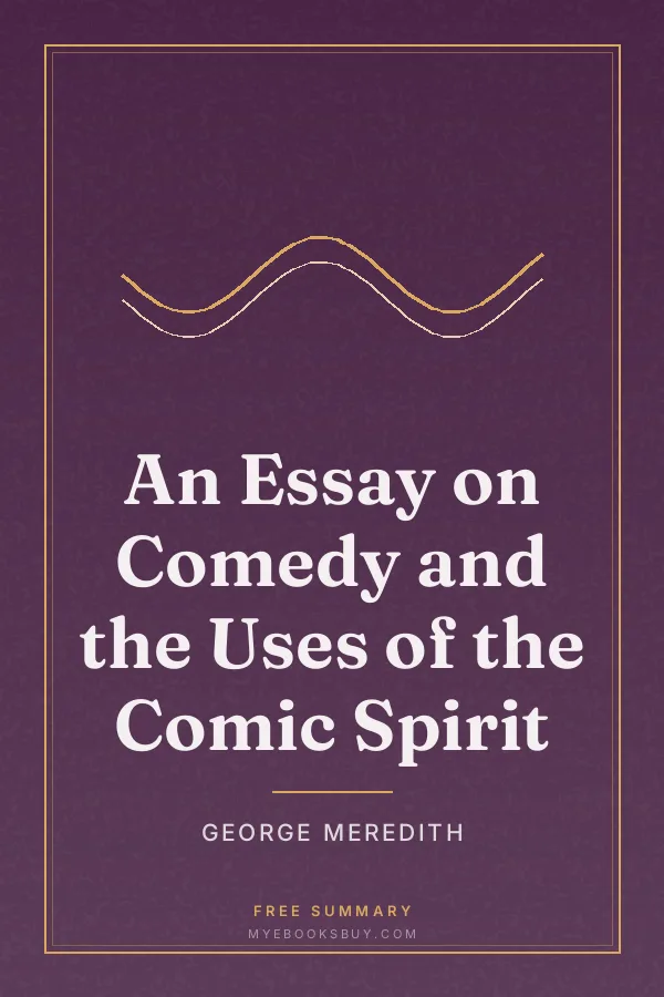 Cover of An Essay on Comedy and the Uses of the Comic Spirit