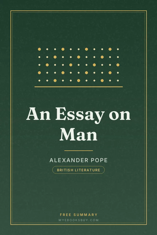 Cover of An Essay on Man