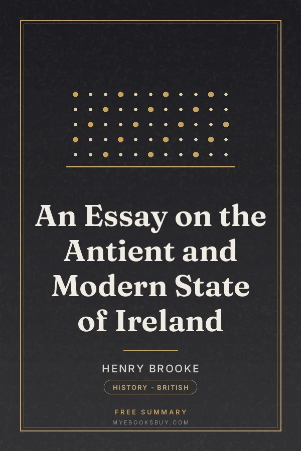 Cover of An Essay on the Antient and Modern State of Ireland