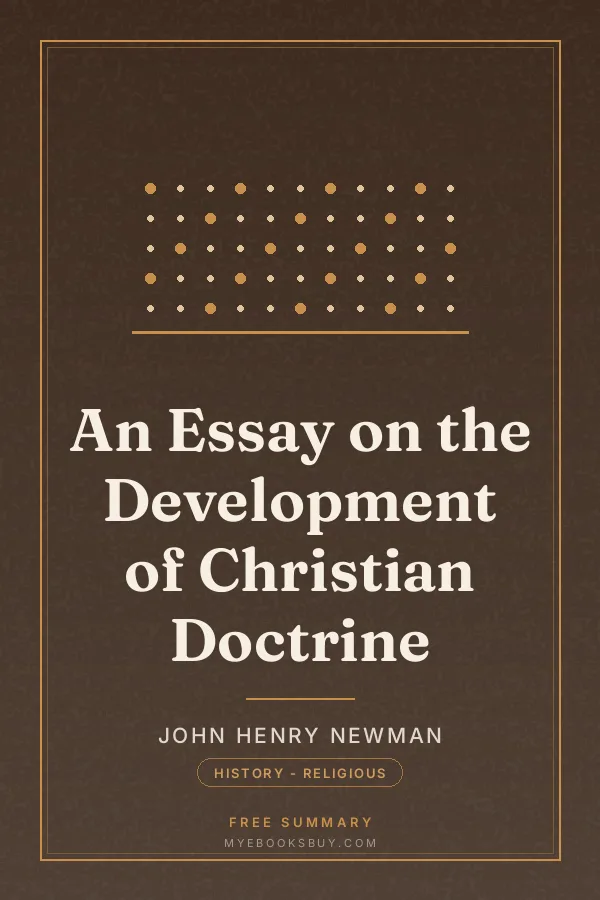 Cover of An Essay on the Development of Christian Doctrine