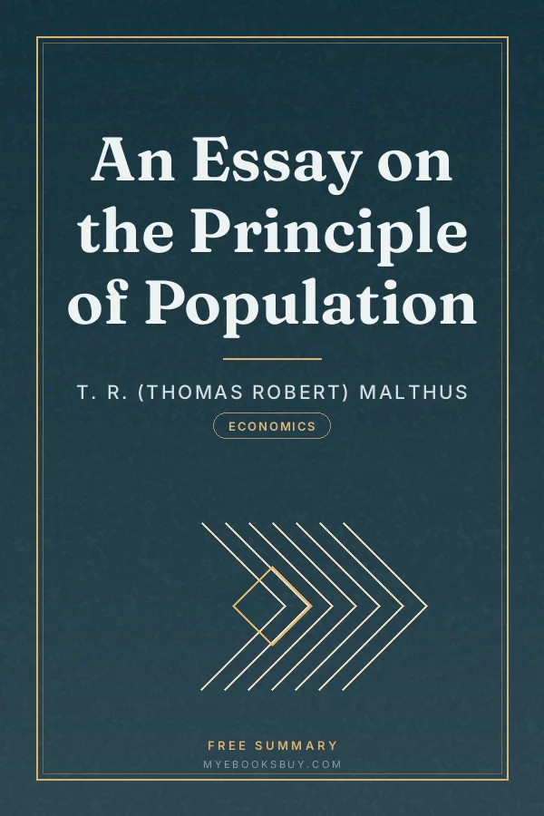 Cover of An Essay on the Principle of Population