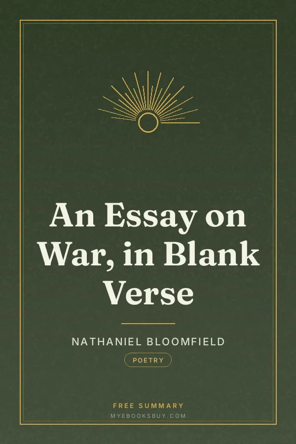 Cover of An Essay on War, in Blank Verse
