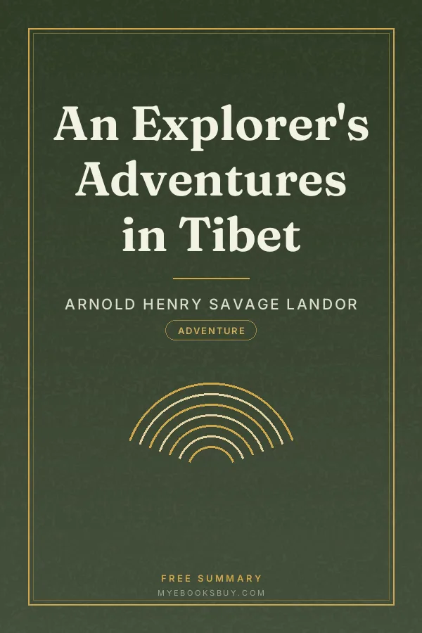 Cover of An Explorer's Adventures in Tibet