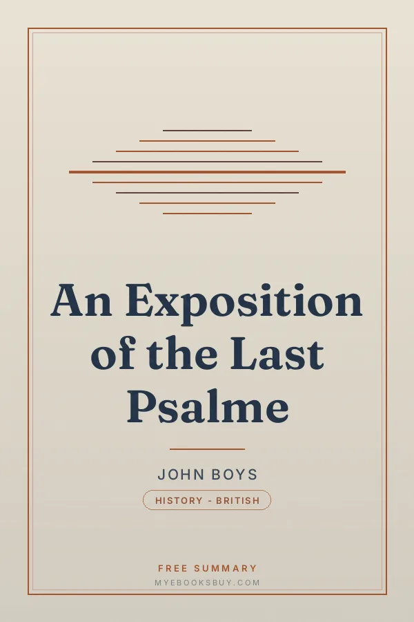 Cover of An Exposition of the Last Psalme