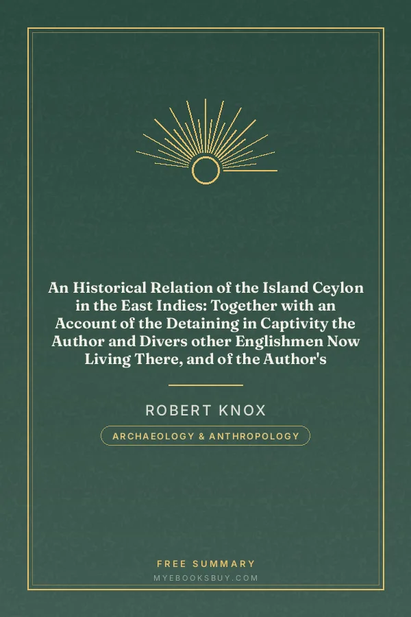 Cover of An Historical Relation of the Island Ceylon in the East Indies: Together with an Account of the Detaining in Captivity the Author and Divers other Englishmen Now Living There, and of the Author's Miraculous Escape