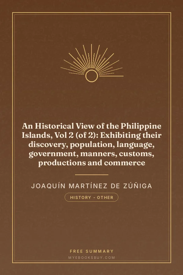 Cover of An Historical View of the Philippine Islands, Vol 2 (of 2): Exhibiting their discovery, population, language, government, manners, customs, productions and commerce