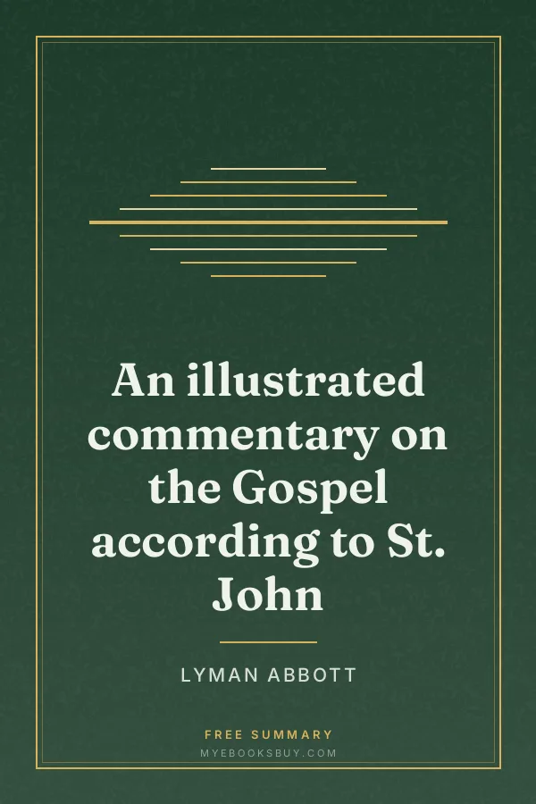 Cover of An illustrated commentary on the Gospel according to St. John