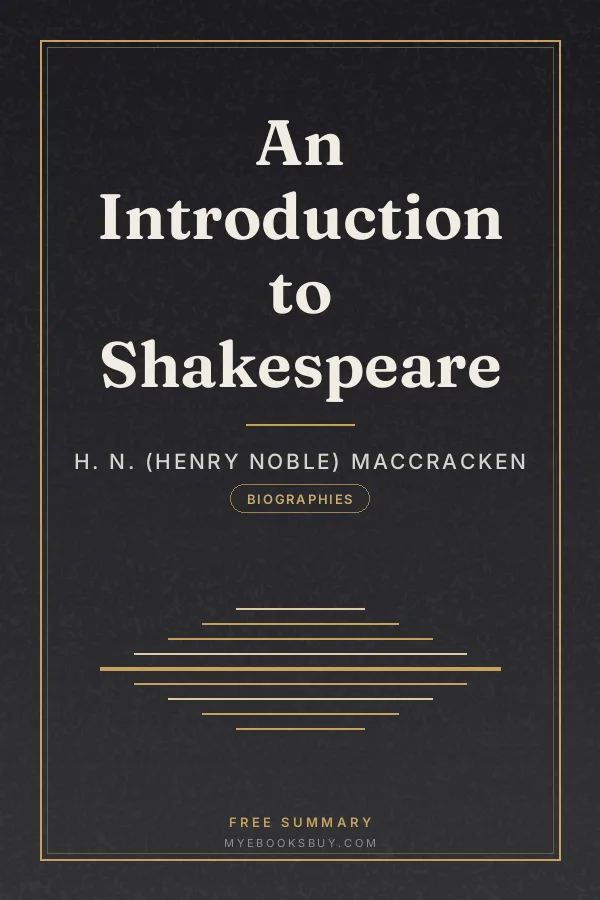 Cover of An Introduction to Shakespeare