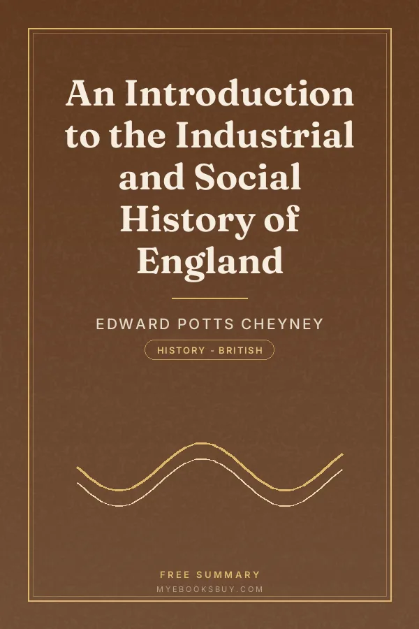 Cover of An Introduction to the Industrial and Social History of England