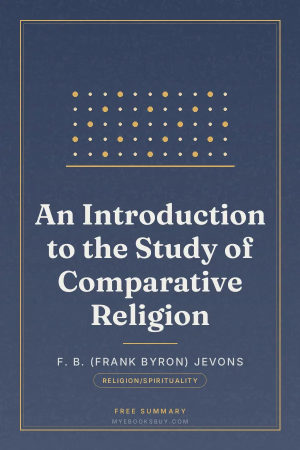 Cover of An Introduction to the Study of Comparative Religion