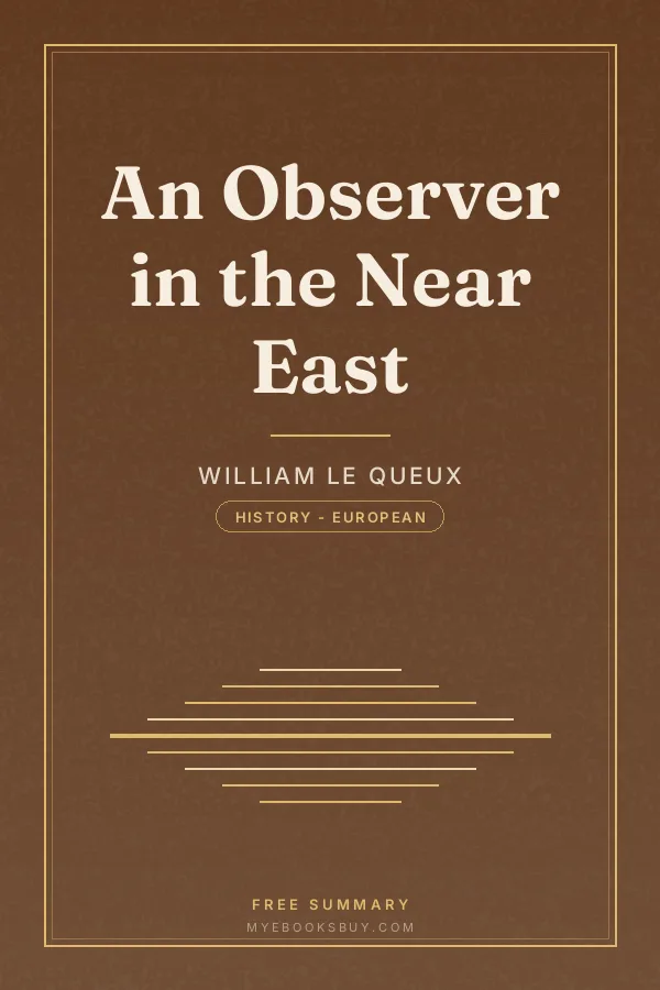 Cover of An Observer in the Near East